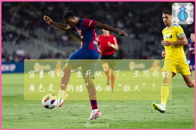 宫鲁鸣的“生死状”下，王思雨的角色是“拆楼”而非“救火”？