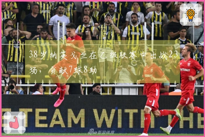 38岁纳英戈兰在乙级联赛中出战23场，贡献7球8助